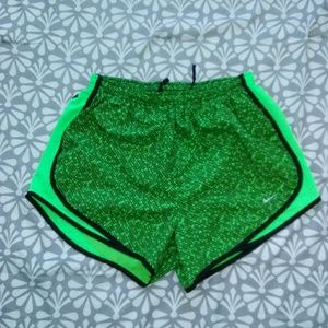 Green & black Nike dri-fit shorts - Final Price😊